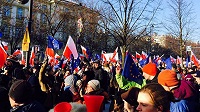 На востоке Польши прошли акции протеста против строительства исламского центра и мигрантов