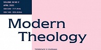 Вышел новый номер журнала "Modern Theology"