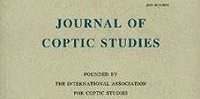 Вышел новый выпуск "Journal of Coptic Studies"