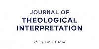 Вышел новый номер "Journal of Theological Interpretation"