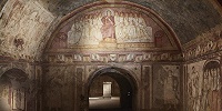 На севере Италии отреставрирован редкий памятник ранне-христианской эпохи, украшенный уникальными фресками