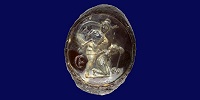 В каталонских Пиренеях найдено римское кольцо с изображением Ахилла, убивающего Пентесилею