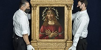 Аукционный дом Sotheby's представляет в Гонконге образ Христа кисти Боттичелли