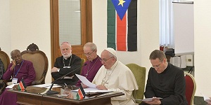 Папа Римский и главы Англиканской церкви и Церкви Шотландии отправятся в июле в Южный Судан и Конго