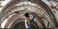 Во время планового ремонта в княжеском дворце Монако Реставраторы случайно обнаружили фрески эпохи Возрождения