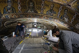После пяти лет реставрации восстановлены ​​настенные мозаики баптистерия во Флоренции