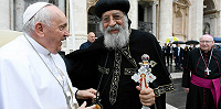 Папа Римский Франциск провел общую аудиенцию вместе с Коптским патриархом Тавадросом II