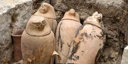 В некрополе Саккара обнаружены древнеегипетские мастерские по бальзамированию