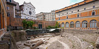 Руины древнего Театра Нерона обнаружены недалеко от Ватикана