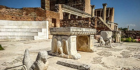 Восстановительные работы ведутся в крупнейшей в древнем мире синагоге, расположенной в древнем городе Сарды