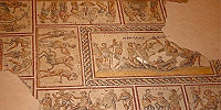 В Израиле обнаружена мозаика с изображением греческих богов