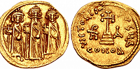 Найден клад из 44 византийских золотых монет