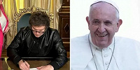 Президент Аргентины Хавьер Милей официально пригласил Папу Римского посетить родину