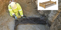 В Лондоне обнаружено древнейшее полностью сохранившееся древнеримское «кроватное» захоронение