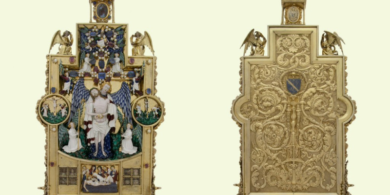 �Реликварий Монтальто�, некогда принадлежавший Римским папам, выставлен в Музеях Ватикана
