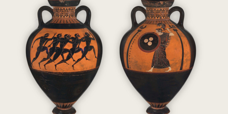 Издание Live Science напоминает, что античные олимпийцы получали в награду амфоры с чернолаковыми росписями, прославляющими спорт