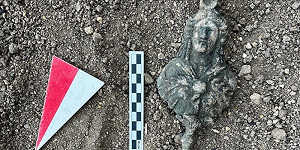 Бронзовый бюст египетской богини Исиды обнаружен на месте дислокации римского легиона