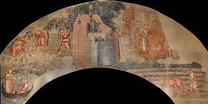 В Сиене после реставрации будет представлен цикл фресок XIV века, посвященный подвижникам Фиваиды