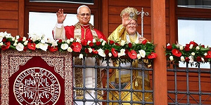 Папа Римский Лев XIV посетил богослужение в храме св. Георгия на Фанаре по случаю дня памяти св. апостола Андрея Первозванного