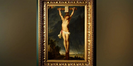 «Распятие» кисти Рубенса, недавно найденное в парижском особняке, продано на аукционе за 2,7 миллиона долларов «Распятие» кисти Рубенса, недавно найденное в парижском особняке, продано на аукционе за 2,7 миллиона долларов