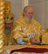 Предстоятель Русской Церкви освятил собор св. воина Феодора Ушакова в Саранске и совершил в нем первую Божественную литургию