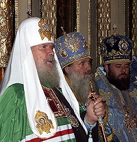 Слово Святейшего Патриарха Алексия за Божественной литургией в Покровском храме Московской Духовной академии