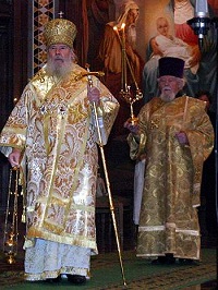 Перед началом XIV Рождественских чтений Предстоятель Русской Православной Церкви совершил богослужения в Храме Христа Спасителя