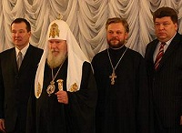 Святейший Патриарх возглавил заседание, посвященное организации Попечительского совета по развитию Спасо-Кижского Патриаршего подворья в Петрозаводске