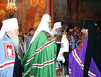 Слово Святейшего Патриарха при вручении архиерейского жезла епископу Серпуховскому Роману