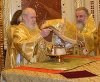 В праздник Торжества Православия Святейший Патриарх Алексий совершил богослужения в Храме Христа Спасителя