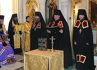 Святейший Патриарх совершил наречение архимандрита Сергия (Чашина) во епископа Уссурийского, викария Владивостокской епархии