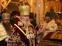 Святейший Патриарх Московский и всея Руси Алексий II в Каприянском монастыре совершил Всенощное бдение и наречение архимандрита Петра (Мустяцэ) во епископа Ниспоренского, викария Кишиневско-Молдавской митрополии