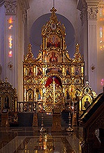 Предстоятель Русской Церкви совершил чин малого освящения Спасо-Преображенского кафедрального собора Донецка