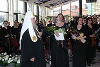 Святейший Патриарх присутствовал на концерте Всемирного детского хора ЮНЕСКО