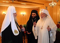 Состоялась встреча Предстоятелей Русской и Румынской Православных Церквей