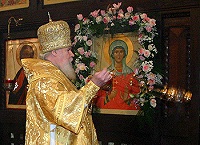 Святейший Патриарх совершил Божественную Литургию в храме св. Татианы при Московском государственном университете им. М. В. Ломоносова