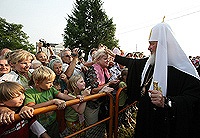 Слово Святейшего Патриарха Московского и всея Руси Кирилла в Зимненском Святогорском Успенском монастыре