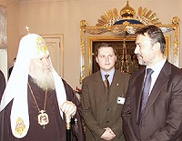 Святейший Патриарх Алексий и Председатель Правительства Македонии прокомментировали итоги состоявшейся встречи