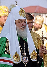 Слово Святейшего Патриарха Кирилла в Рождественском храме Свято-Николаевского Городокского монастыря