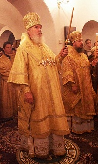 Святейший Патриарх совершил всенощное бдение в московском храме святителя Николая в Кленниках