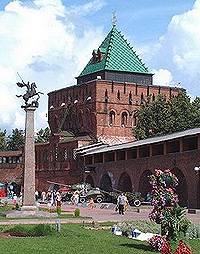 Святейший Патриарх Кирилл посетил Нижегородский кремль