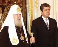 Состоялась встреча Святейшего Патриарха Алексия с Президентом Болгарии Георгием Пырвановым