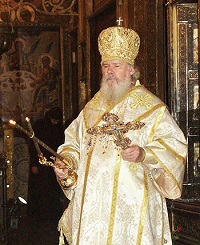 В день памяти св. Митрополита Киприана Святейший Патриарх Алексий совершил Божественную литургию в Успенском соборе Московского Кремля