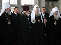 Святейший Патриарх Алексий посетил Свято-Троицкий собор в Санкт-Петербурге