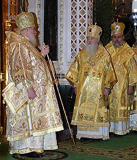 Слово Предстоятеля Русской Церкви после Великой Рождественской вечерни в Храме Христа Спасителя