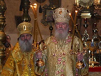 В день памяти св. Митрополита Петра Святейший Патриарх совершил Божественную литургию в Успенском соборе Московского Кремля