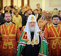 Слово Святейшего Патриарха Кирилла после Божественной литургии в домовом храме Санкт-Петербургской духовной академии