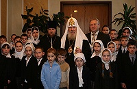 Слово Святейшего Патриарха на Рождественском празднике для детей в Московском Кремле
