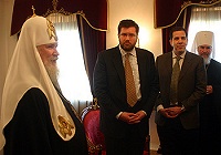 Под председательством Святейшего Патриарха состоялось заседание Попечительского совета по возвращению колоколов Свято-Данилова монастыря