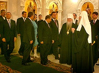Речь Святейшего Патриарха Алексия на встрече с делегацией Луганской области